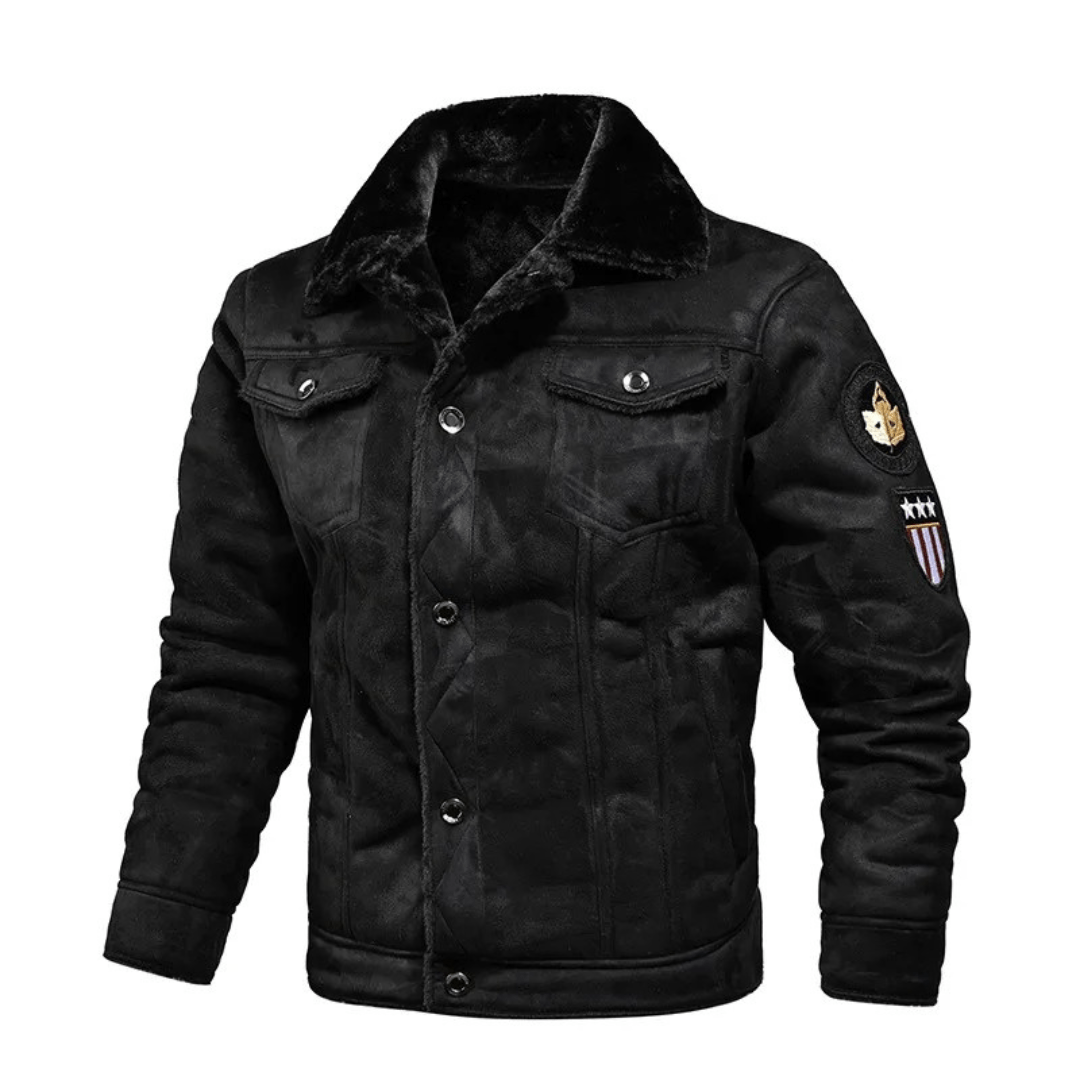 Elegant Warm Button-Front Jacket