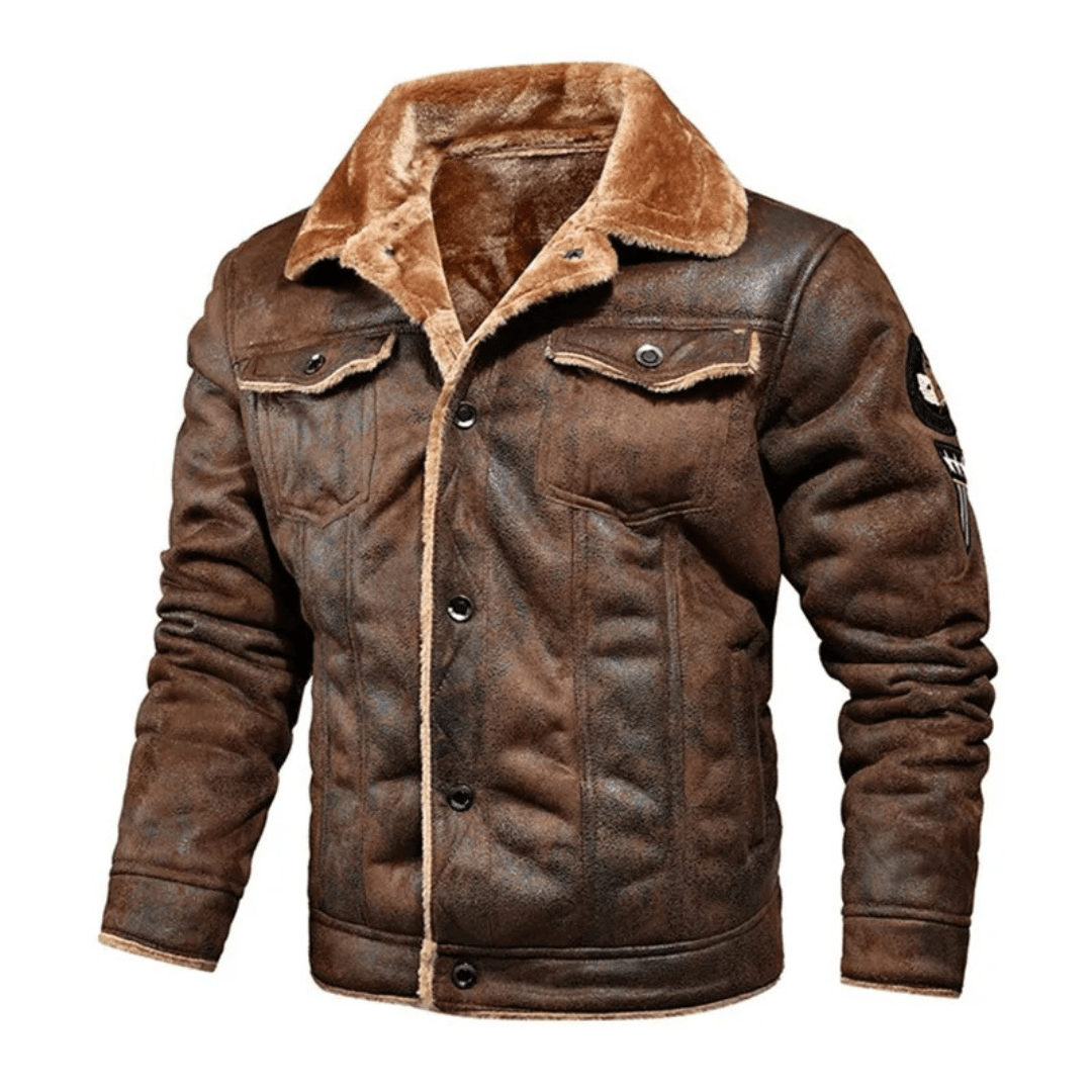 Elegant Warm Button-Front Jacket